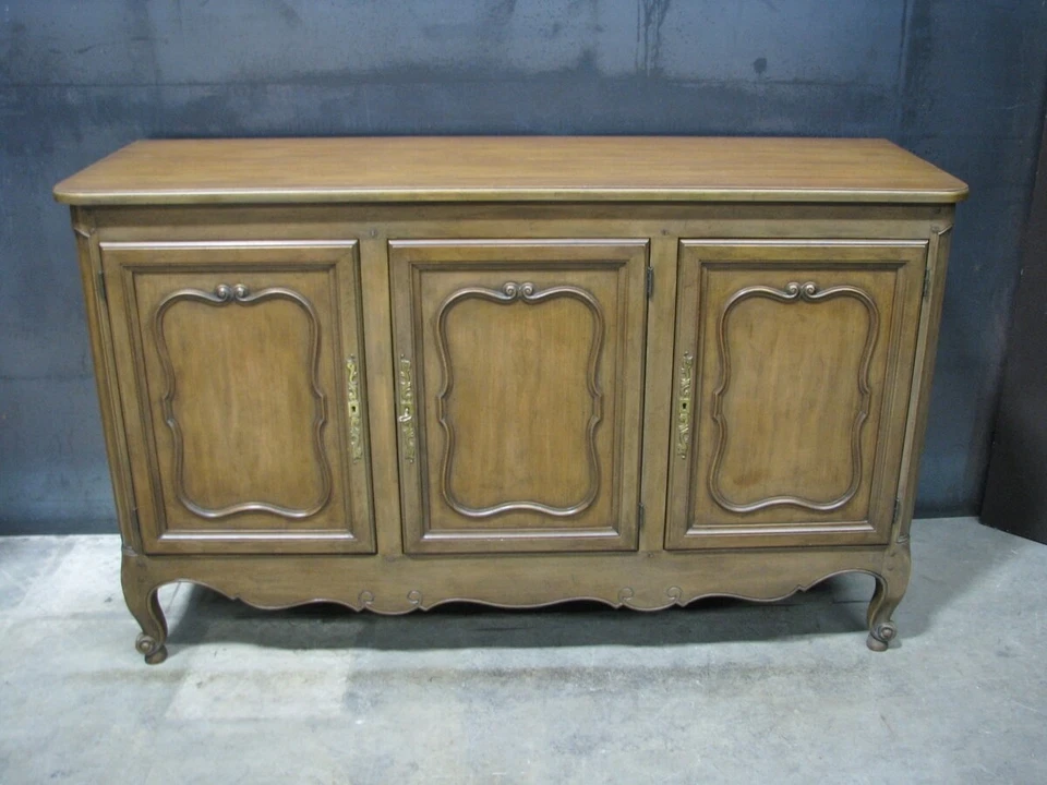 De colección. Mueble Panadero Nogal Francés Provincial Buffet con 4 Cajones; Como Nuevo Foto 2 de 4