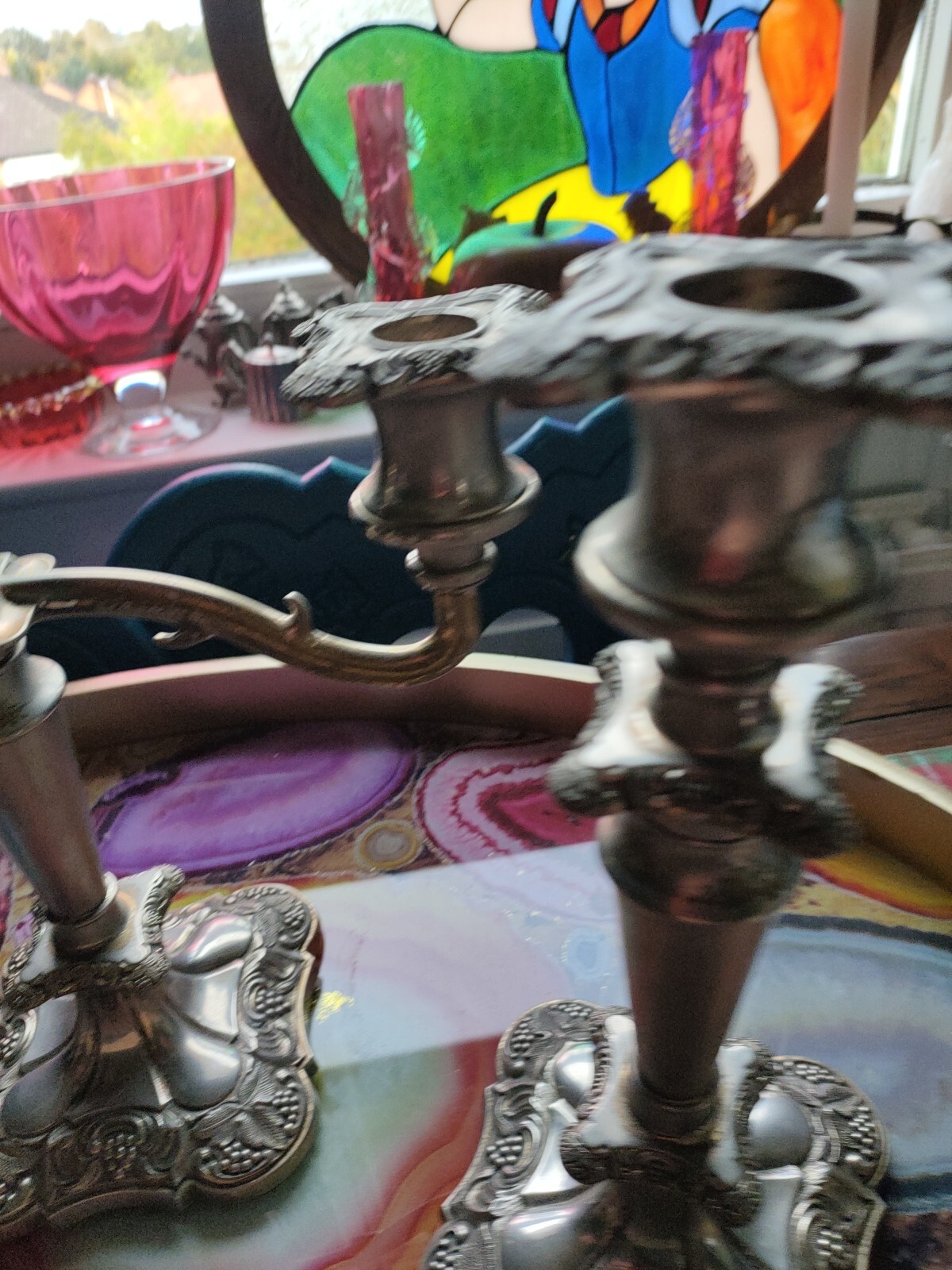 Set Of Candlesticks eBay