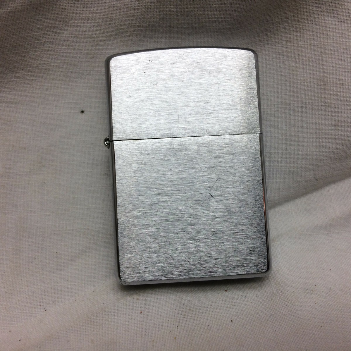 Vintage Brushed Chrome Zippo Lighter | eBay