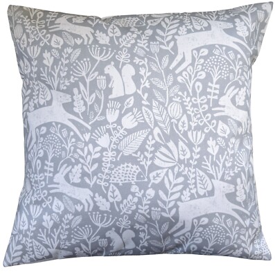Kissenbezug in Scion Kelda silbergrau Scandi Woodland 14'' 16'' 18'' 20''