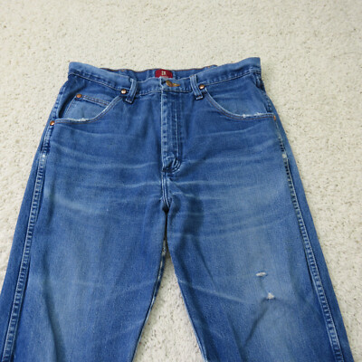 Wrangler Jeans 32x29 Blue Denim 31 Relaxed Fit Bootcut