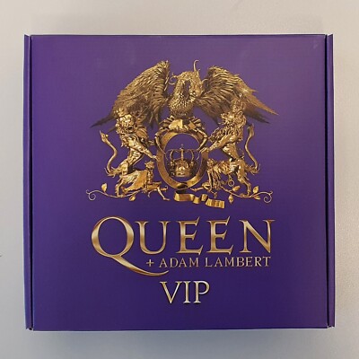 Queen *** Adam Lambert *** VIP *** Limited Edition Set *** Box