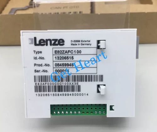 NEW Lenze E82ZAFCC100 8200 Series Inverter I/O Module FedEx or DHL or UPS - Picture 1 of 2
