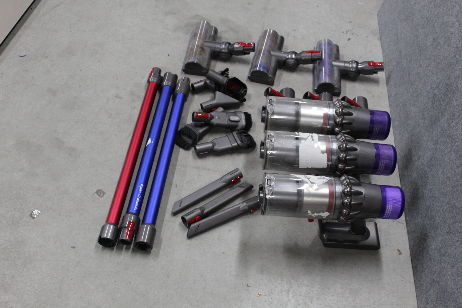 Job Lot 3 x Dyson V11 (SV14) Vacuum Cleaner Faulty for Spares and