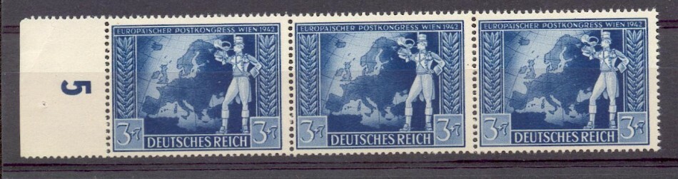 Dr 820II Abart ** MNH Postfrisch 100eur(D8757