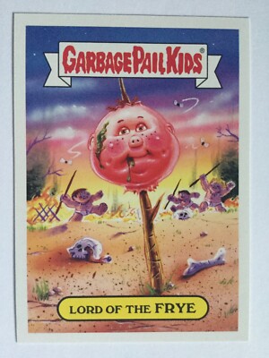 Garbage Pail Kids Topps 2017 Adam-Geddon Sticker Bio & Tech 7b Lord Of The Frye