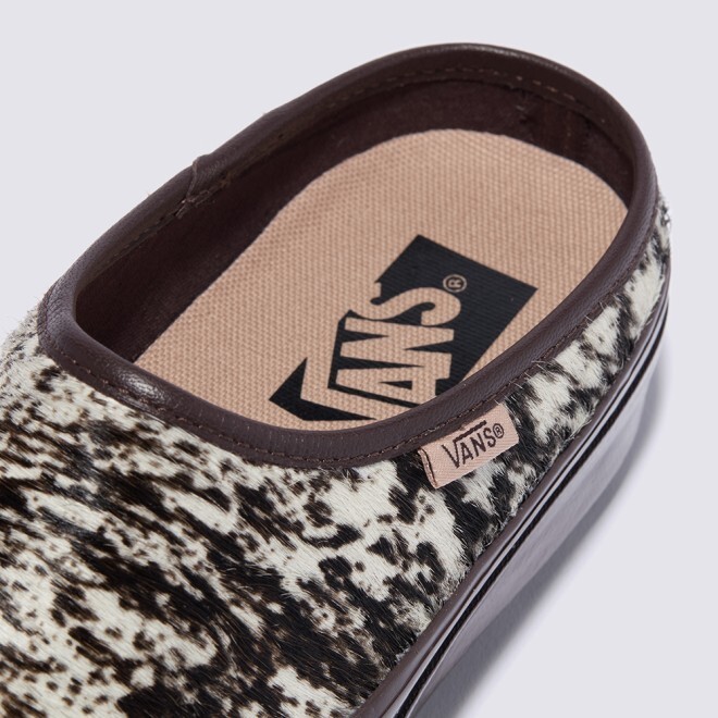 Scarpe sneakers unisex Vans Premium Pony Hair Stlye Mule 17 VN000D84CHU1