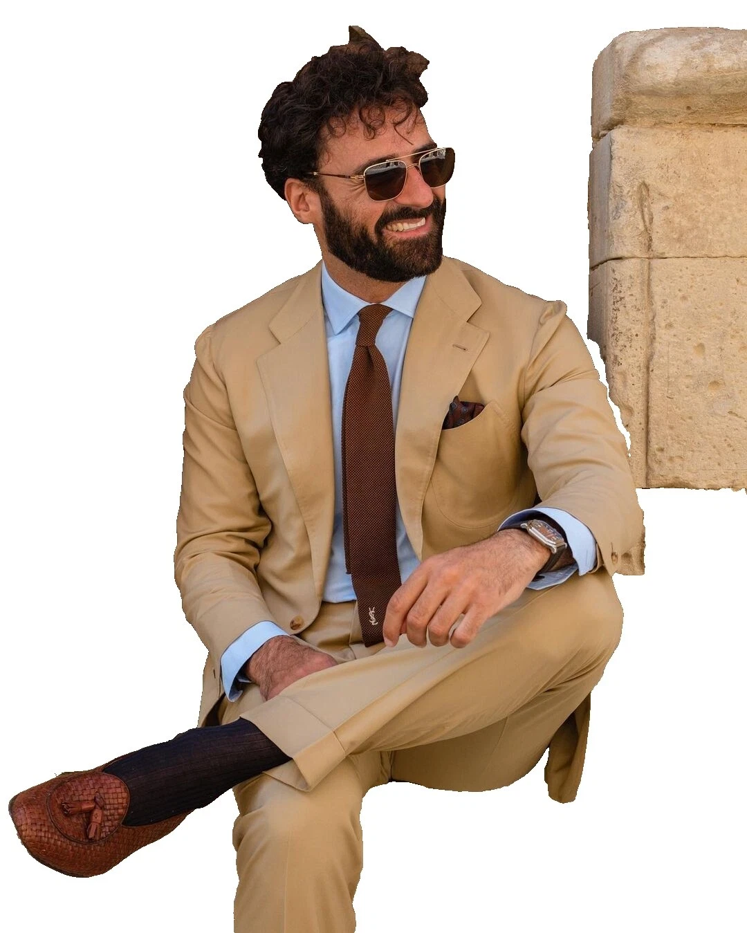 Trajes y blazers de lana hechos a mano para hombre