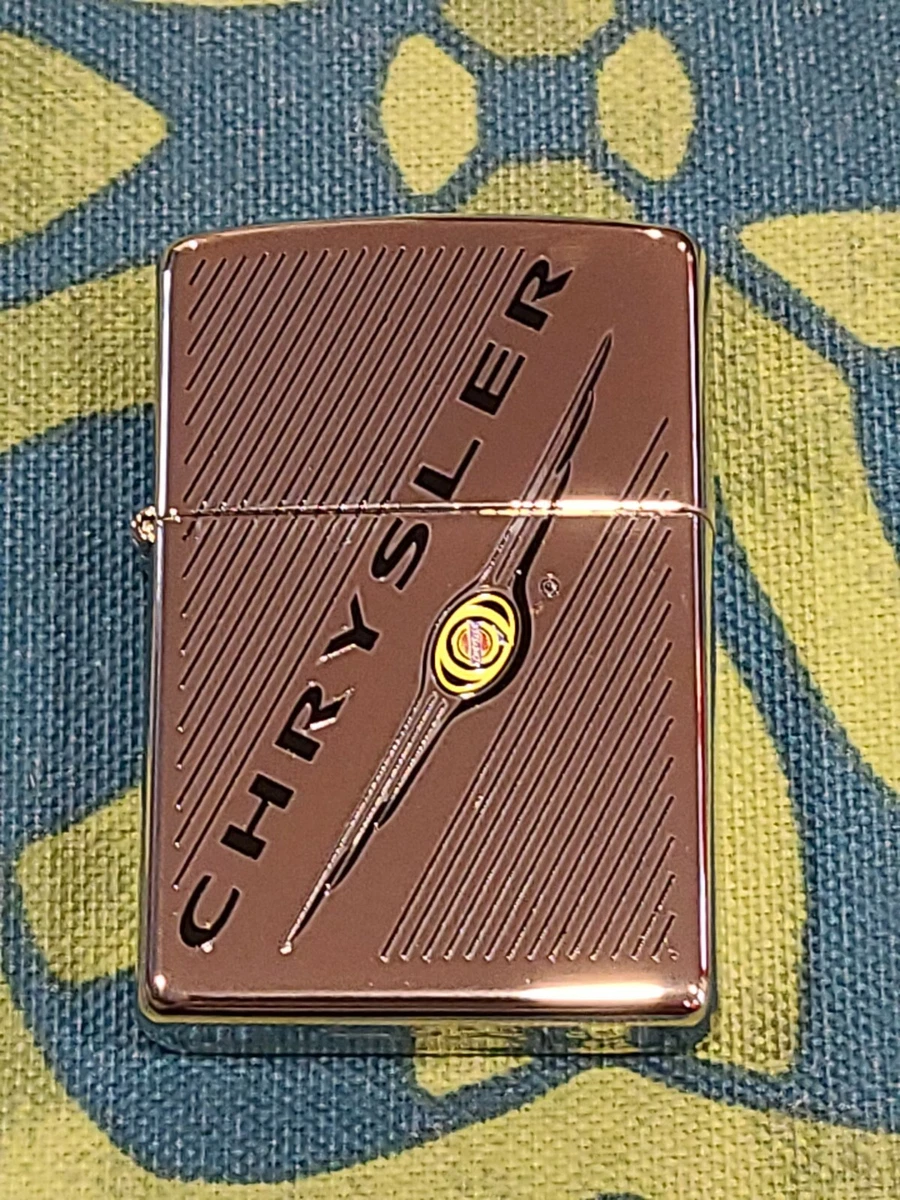 Zippo Chrysler Diagonal Lines