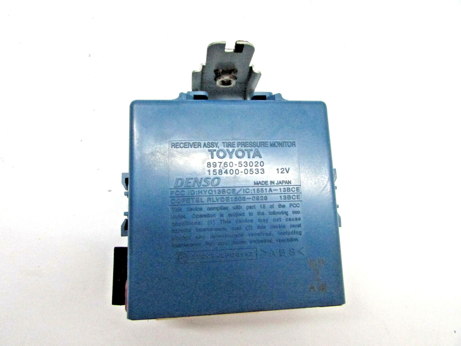 13 LEXUS IS250 TIRE PRESSURE MONITOR RECEIVER 8976053020 OEM 10 11 12