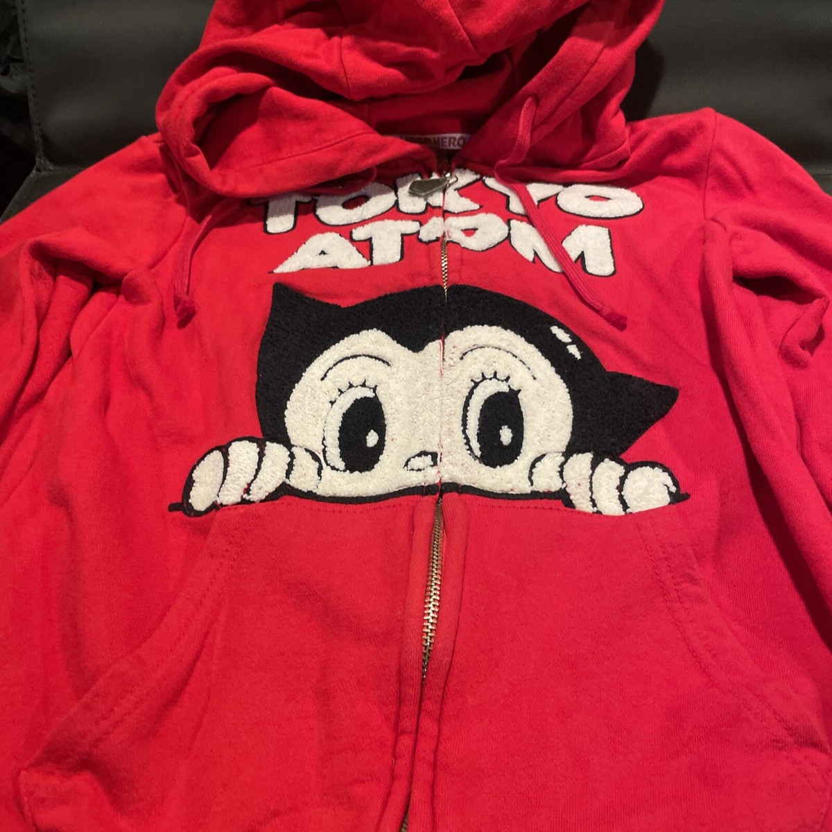 Tezuka Productions Astro Boy Zip Up Hoodie Mighty Tokyo Atom Anime