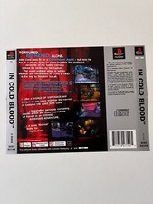 Jeu PS1 Playstation 1 De Sang Froid / In Cold Blood - Version PAL - Bon état (boîte Avec éclat)