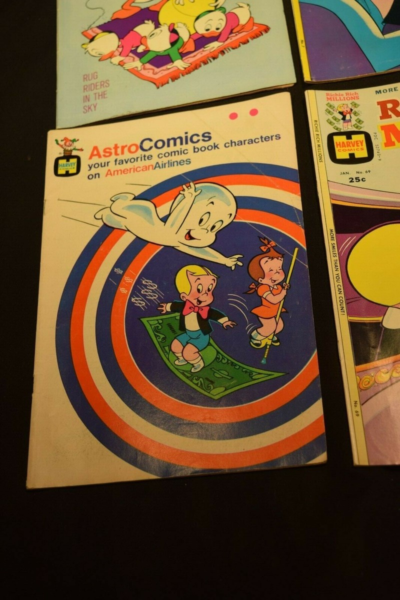 ASTRO　magazine 1973 Astro Comics American Airlines Harvey & Richie Rich | eBay