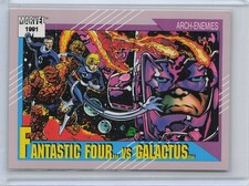 Marvel 1991 Impel Fantastic Four vs Galactus #107 Arch-Enemies Card