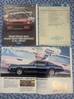 1979 CAMARO Z28 SALES PROMO ADVERT & ORIGINAL OEM WINDOW STICKER SET VERY RARE!