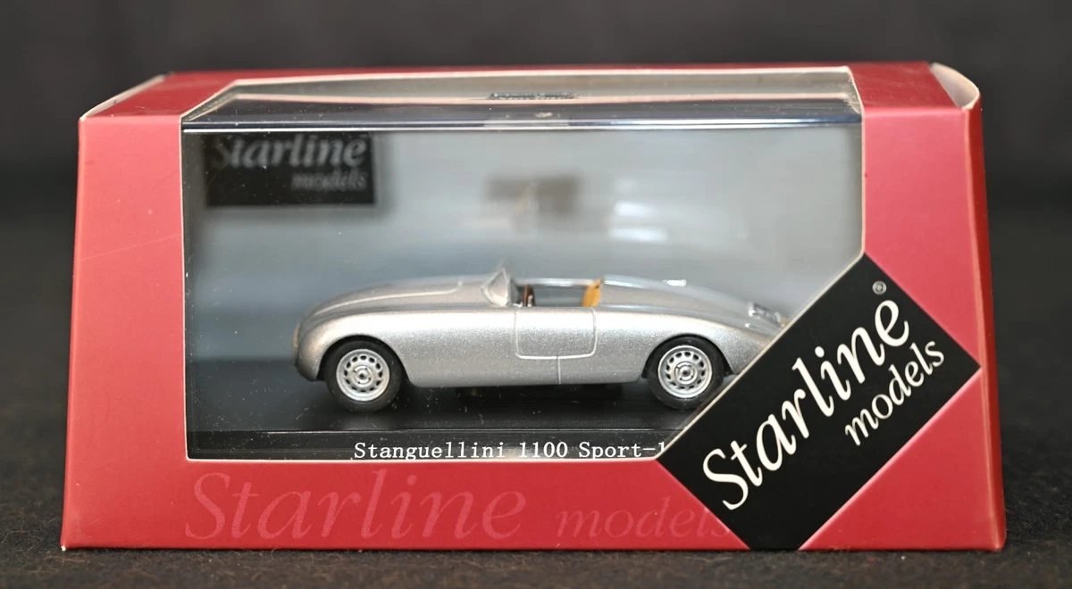Miniature Starline Fiat 126 1972 - Échelle 1/43 - Grise - Avec Boîte Vitrine