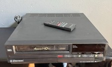 VTG EMERSON 4 Head VHS VCR  Remote VCR953 Cassette Player Recorder Clean Works