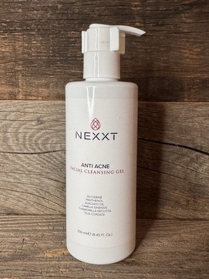 NEXXT Anti-Acne Facial Cleansing Gel 250 ml | Clarifying Face Wash | MSRP = $22