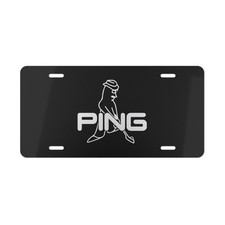 Ping Golf Vanity Plate, Custom