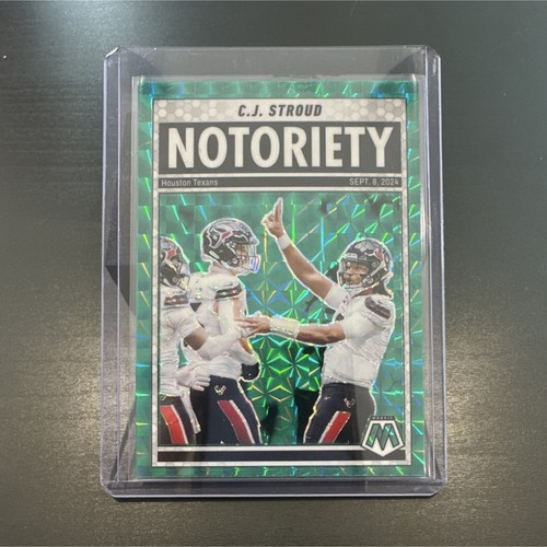 2025 Panini Mosaic Notoriety Prizm C.J. Stroud #5 Houston Texans NFL