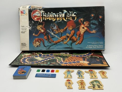 ThunderCats Original Board Game Milton Bradley *not Complete*  Vintage 4517