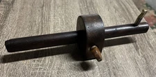 Antique Wood Marking Gauge With Wood Screw And Brass Wedge See Pics 