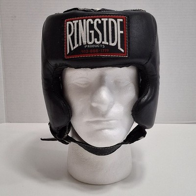 ''RINGSIDE'', LEATHER, BOXING HEAD PROTECTOR 