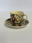 Vintage Myott Son & Co. “Bermuda” Demitasse Cup & Saucer