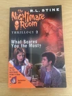 2001 1st Ed PB RL Stine The Nightmare Room Thrillogy 2 What Scares You the Most?