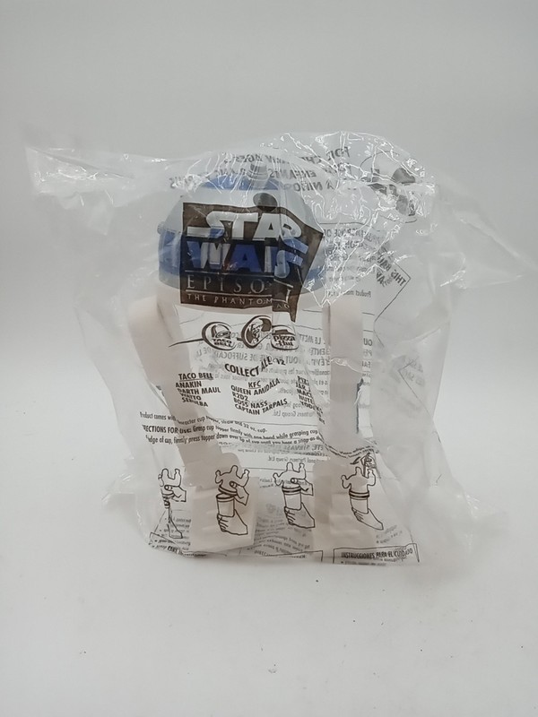 Star Wars Episode 1 Promo R2D2 1999, Sealed Cup Topper  #uib5