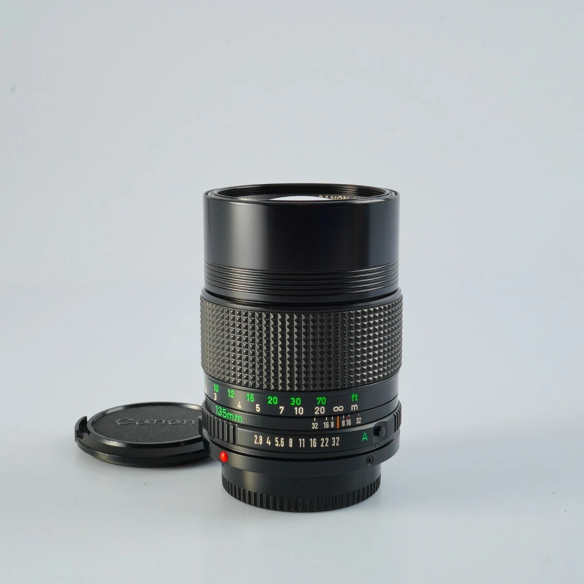 【整備済み＊試写あり】Canon FD 135/1:2.5 フィルター付 Canon FD Camera Lenses 135mm Focal f/2.5 Maximum Aperture for sale