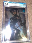 Batman Catwoman the Gotham war Scorched Earth 1 Lim Foil Variant CGC Graded 9.8