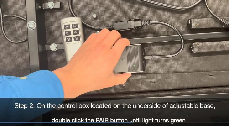 Remote Control for Okin RF151A 90166 Serial-No.: E114620 5797 Box Adjustable Bed - Image 3 of 4