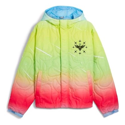 PUMA Jackets Melo 1Love Relaxed Fit Basketball Jacket 'Yellow Alert' 627792-01