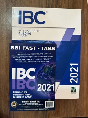 2021 IBC BUILDING CODES WITH FAST TABS - Fedex DDP