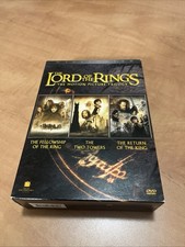 The Lord of the Rings: The Motion Picture Trilogy Widescreen DVD