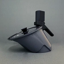 Vitalplant Rollpan Original Auto Rotating Cooking Pot Oven BBQ Korea--black