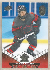 Sarah Fillier 2025-26 Tim Hortons Team Canada Base #86