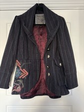 Joe Browns Sacred Spirit Wool Blend Embroidered Blazer Jacket – Size 8