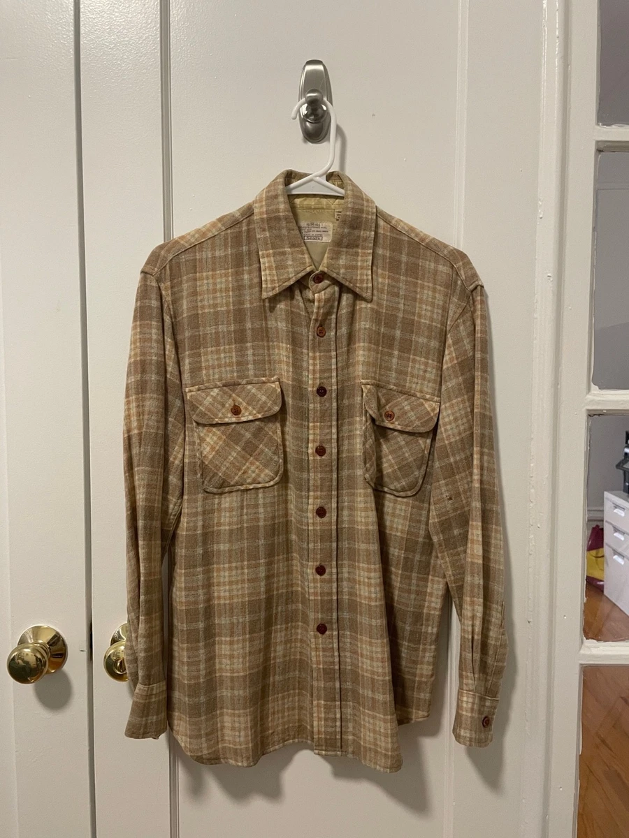 Sears Wool Casual Button-Down Shirts for Men for sale | eBay