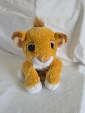 Authentic 1993 Mattel The Lion King Baby Simba Stuffed Animal Plush