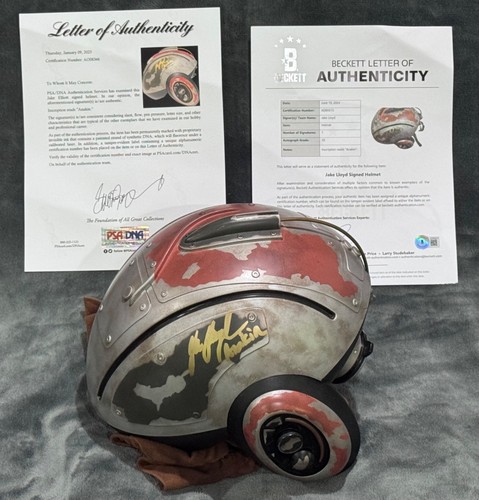 Casco de Podracing Jake Lloyd "Anakin Skywalker" Firmado Guerra de las Galaxias Tamaño Completo PSA - Imagen 13 de 13