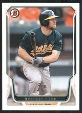 2014 Bowman #142 Brandon Moss Oakland Athletics 36225