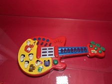 2003 SPIN MASTER THE WIGGLES RED SING DANCE MUSIC GUITAR Tested Works