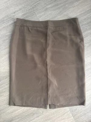 Women’s Armani Collezioni Khaki Skirt Size Size 48 UK Size 20 - Image 1 of 4