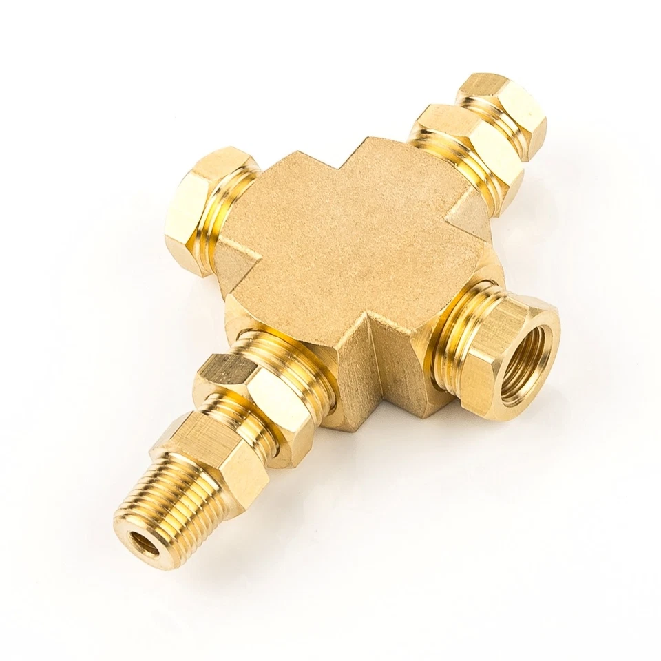 Adaptador Distribuidor Instrumentos de Temperatura de Presión de Aceite M14x1, 5 M11x1 para Saab Foto 3 de 4