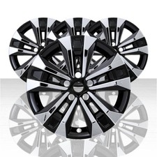 4 Set Snap-on Silvergloss Black 17 Wheel Skins For 25-26 Chevrolet Equinox Lt 4 Set Snap-on Silvergloss Black 17 Wheel Skins For 25-26 Chevrolet Equinox Lt