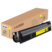 T-FC505U Toner T-FC505U-Y Yellow Toner Cartridge Replacement for Toshiba e-St...