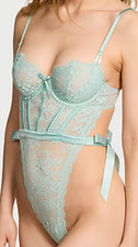 NWT - VICTORIA'S SECRET WICKED UNLINED LACE TEDDY BODYSUIT - XXL