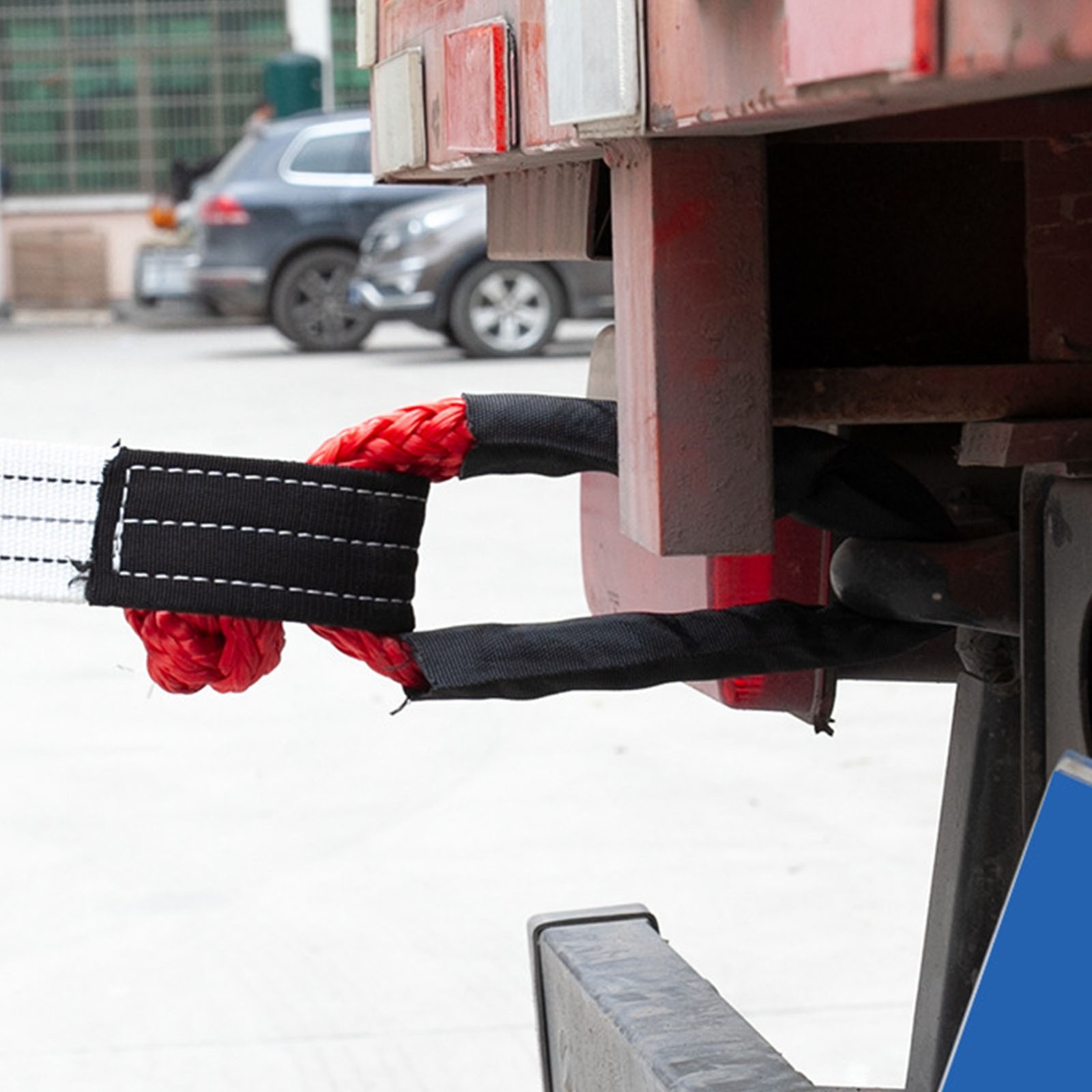 Soft Shackle 17 Tons Breaking Strength Heavy Duty Polymeric Polyethylene Road Re